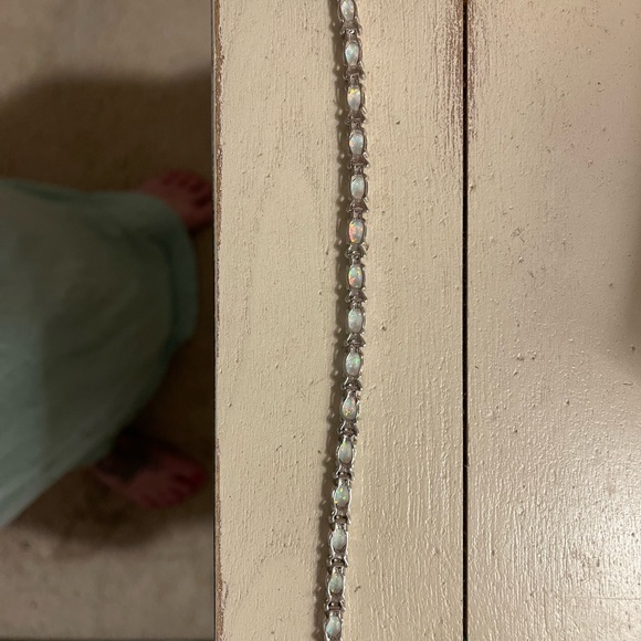 Opal tennis bracelet - Picture 2 of 4